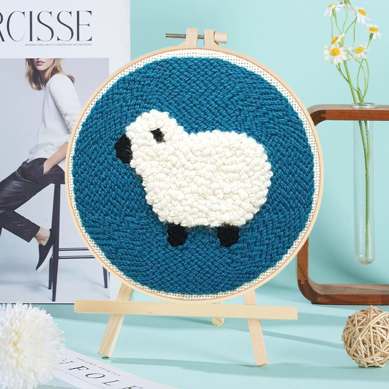 Poke Embroidery Handmade Embroidery Embroidery Material Package String Art