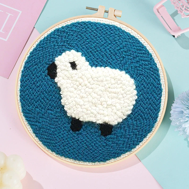 Poke Embroidery Handmade Embroidery Embroidery Material Package String Art