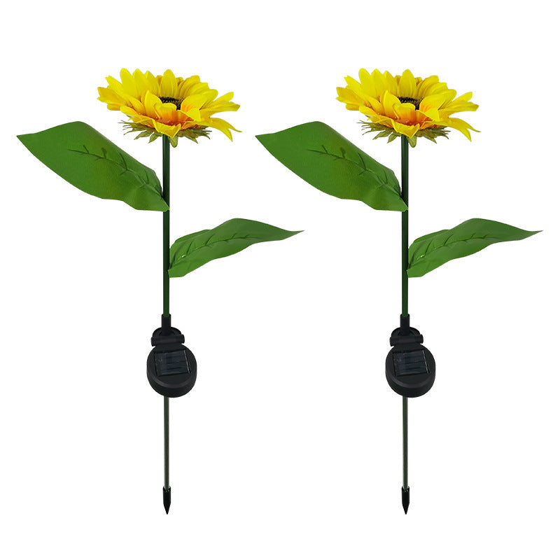 LED Solar Sunflower Lamps Decorative Lights